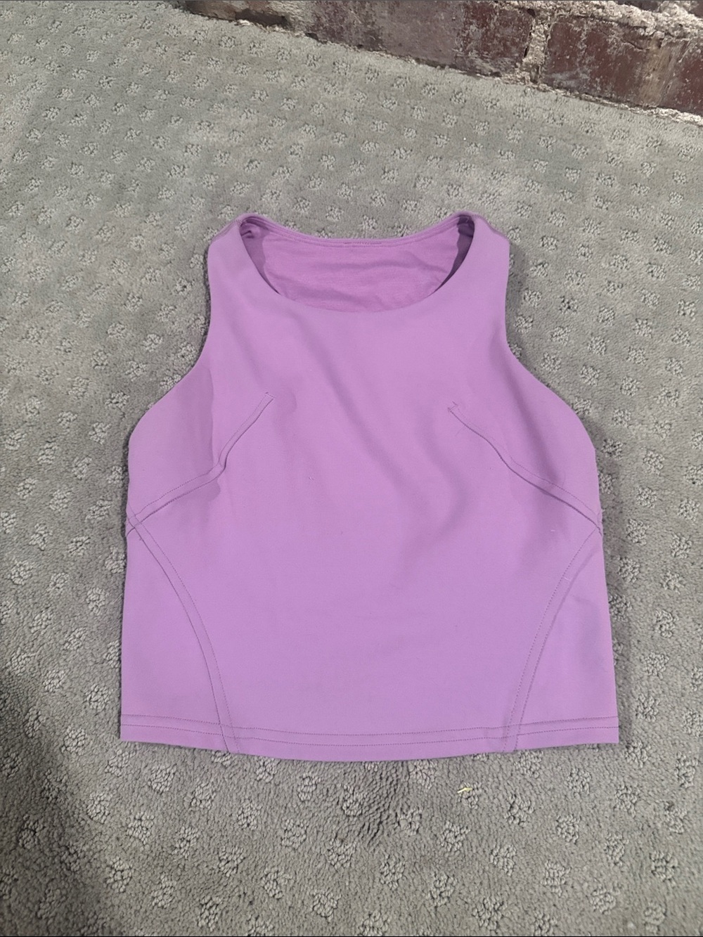 lululemon athletica Lavender Crop Tank